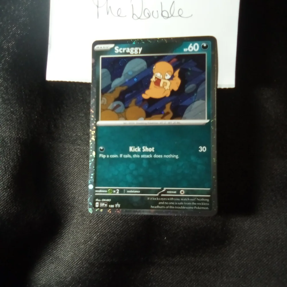 DOUBLE🍥🍥 SWIRL Plus 2 More Swirl Black Star Promo Cosmo Scraggy SVP 186 Cards